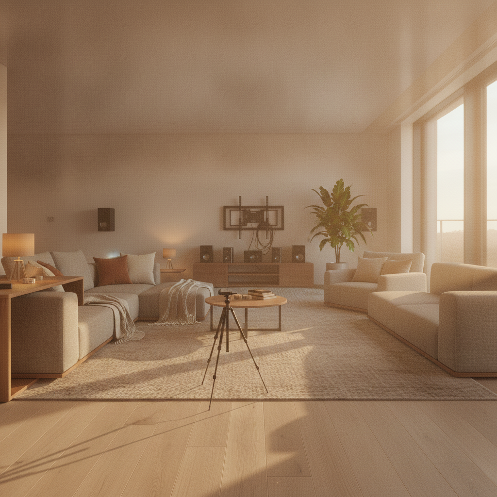 Stage 5: 6:30 PM Sunset - Soft Furnishings & Styling